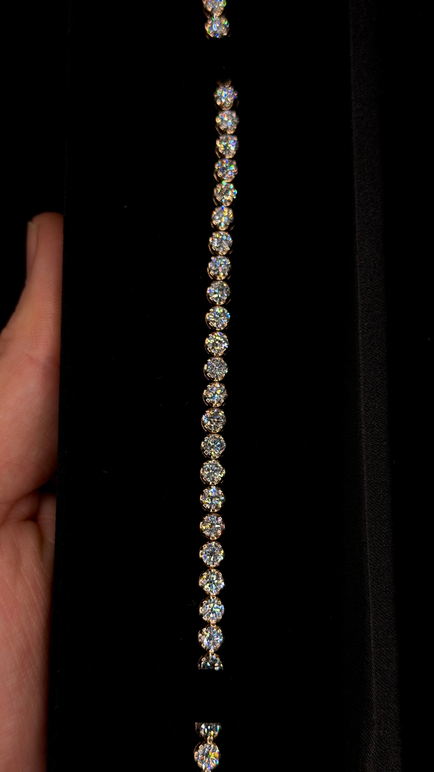 7.00ct Tennis Bracelet β Rose Gold β 7 Inch
