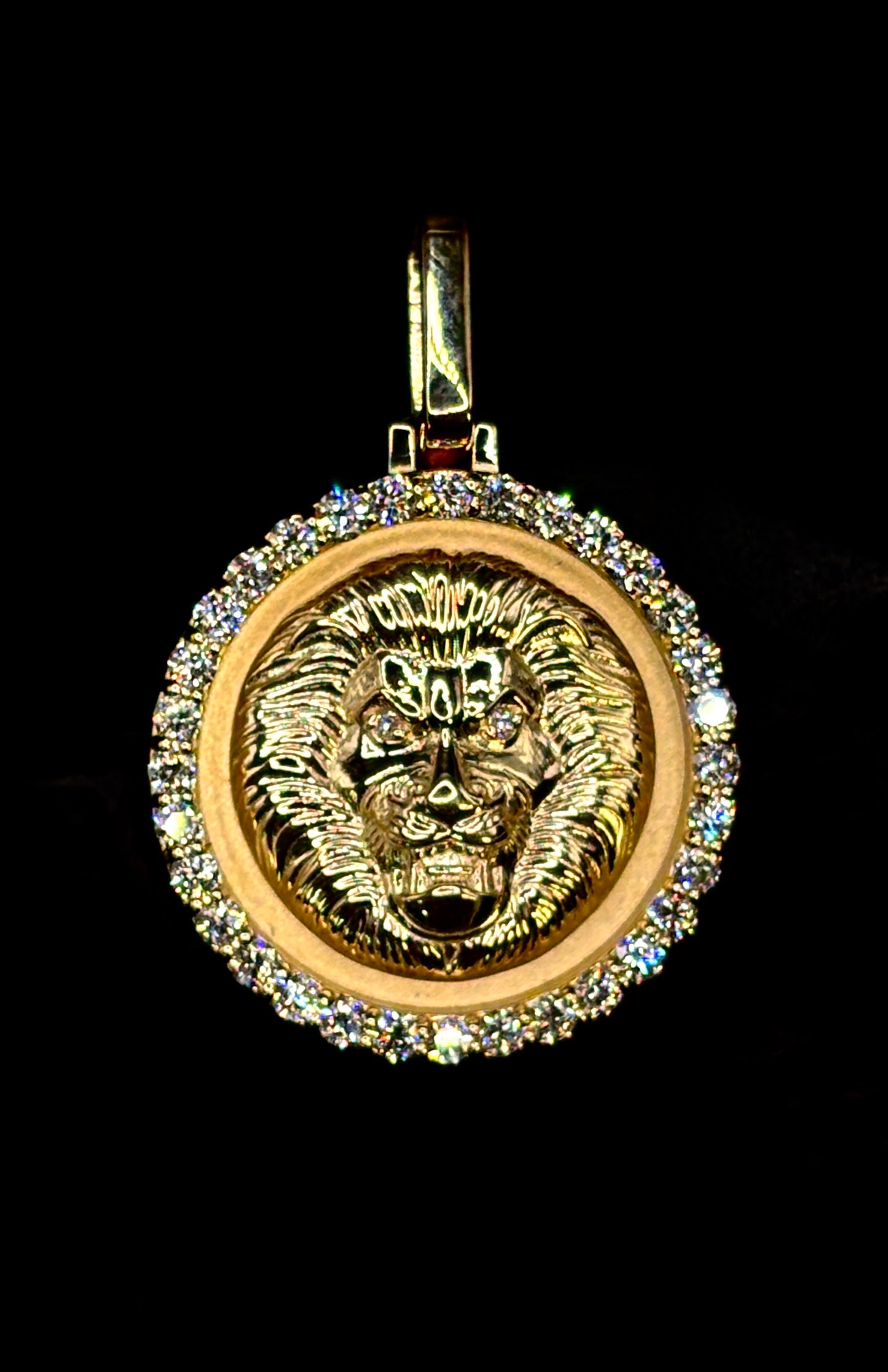 1.00ct VVS Diamond · Lion Pendant – 3D Design