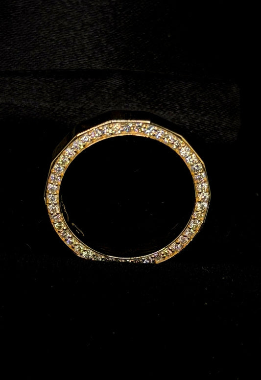 6mm Men’s Diamond Wedding Band – 0.85ct VVS – Timeless Luxury
