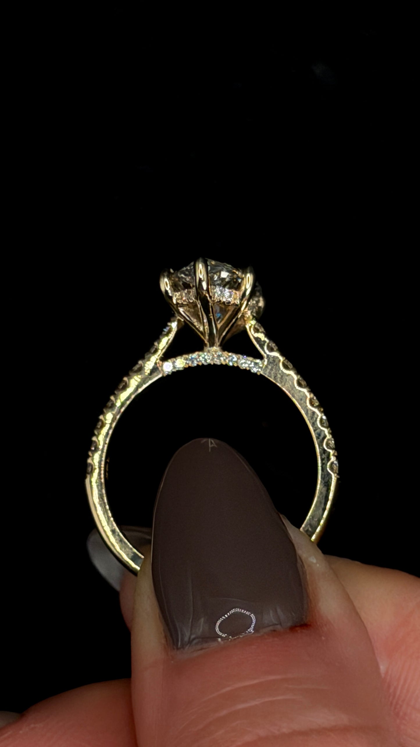 4.00ct Marquise Cut (D VS1) Engagement Ring – IGI Certified – Cathedral Style & Double Hidden Halo