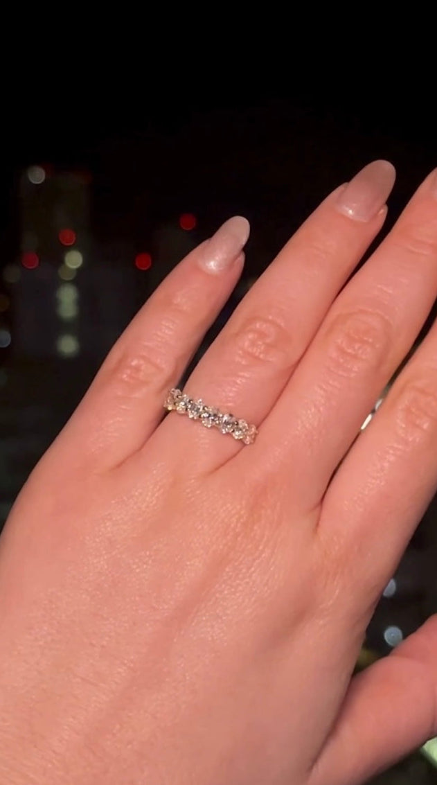1.30ct Diamond Wedding Band – Timeless VVS Brilliance