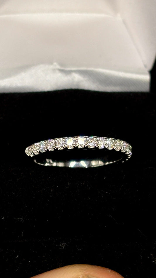 Diamond Wedding Band – 0.35ct VVS Lab-Grown  14K Gold  Miami-Made