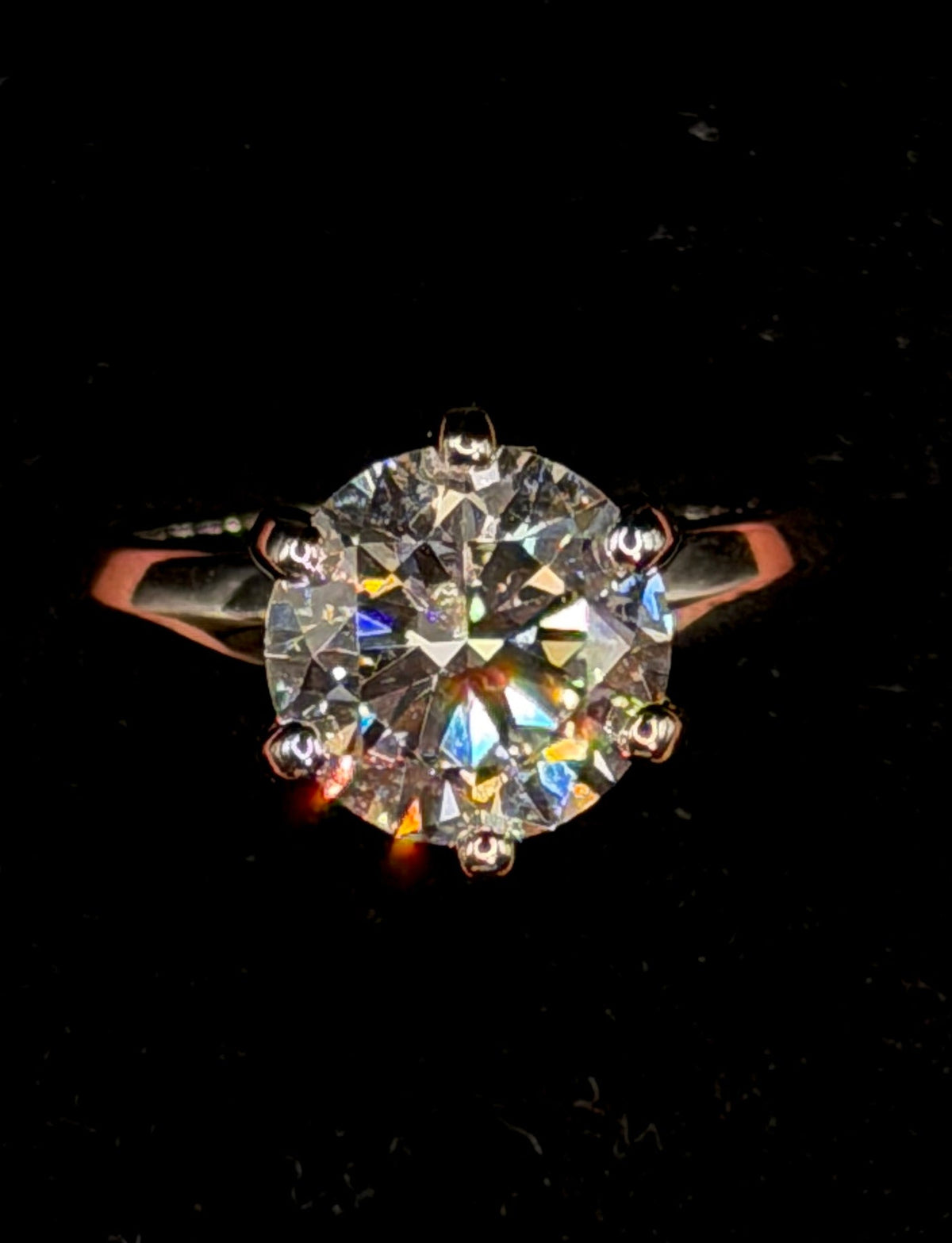 3.00ct Round D VS1 Solitaire Engagement Ring – IGI Certified