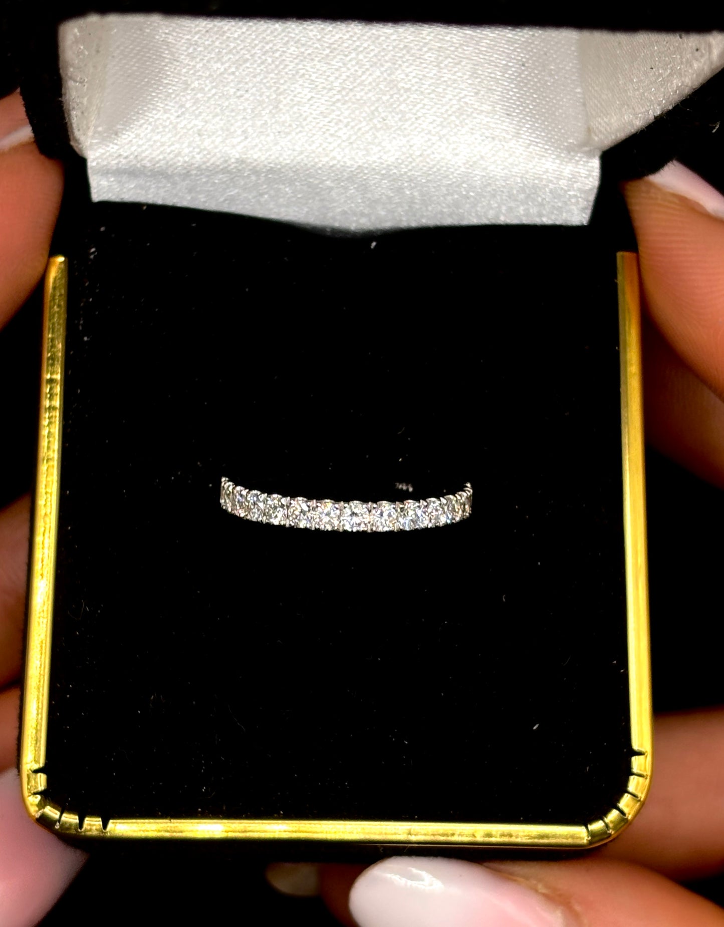 0.35 Carat Diamond Halfway Band – Eterna