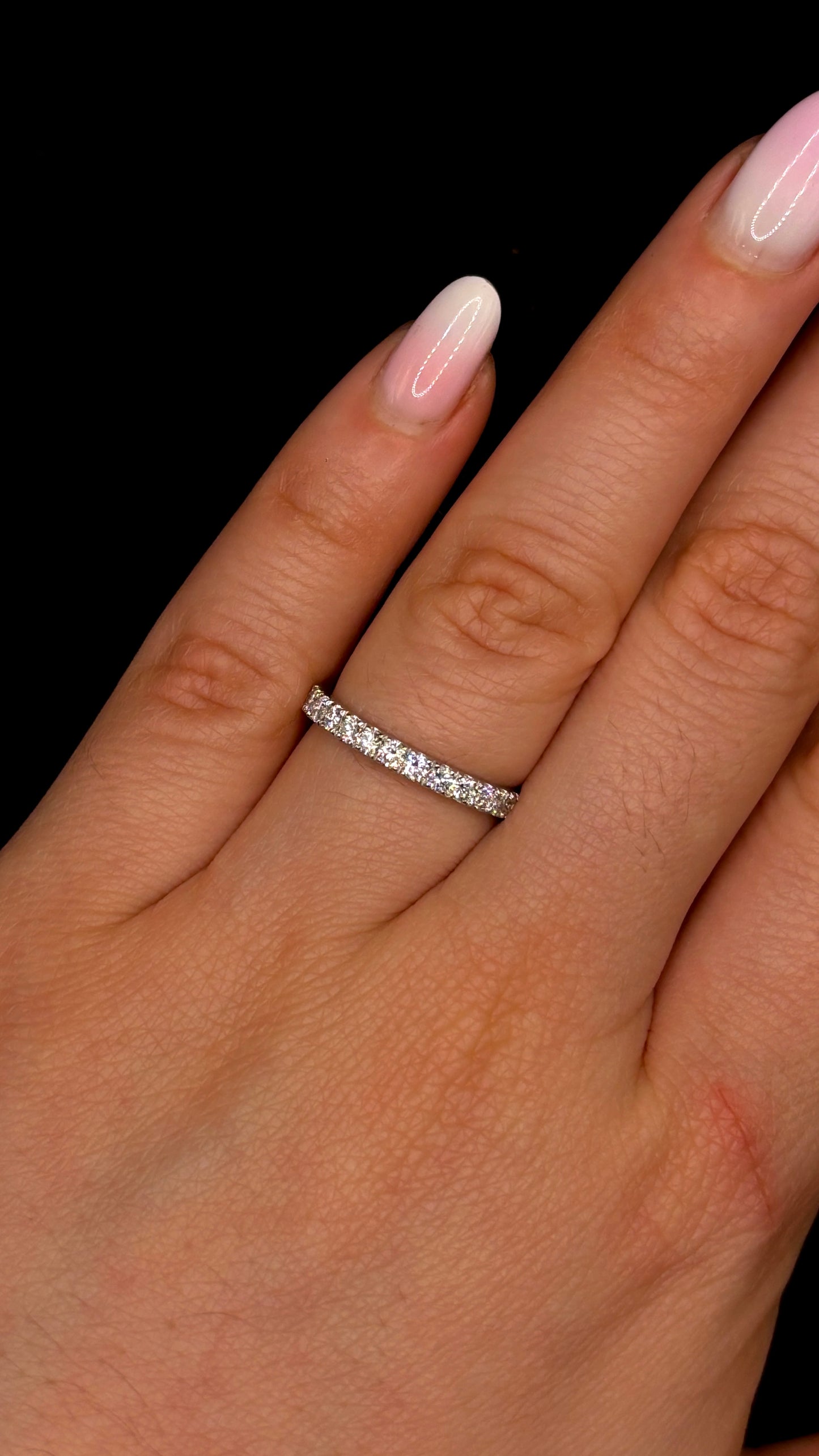 0.35 Carat Diamond Halfway Band – Eterna